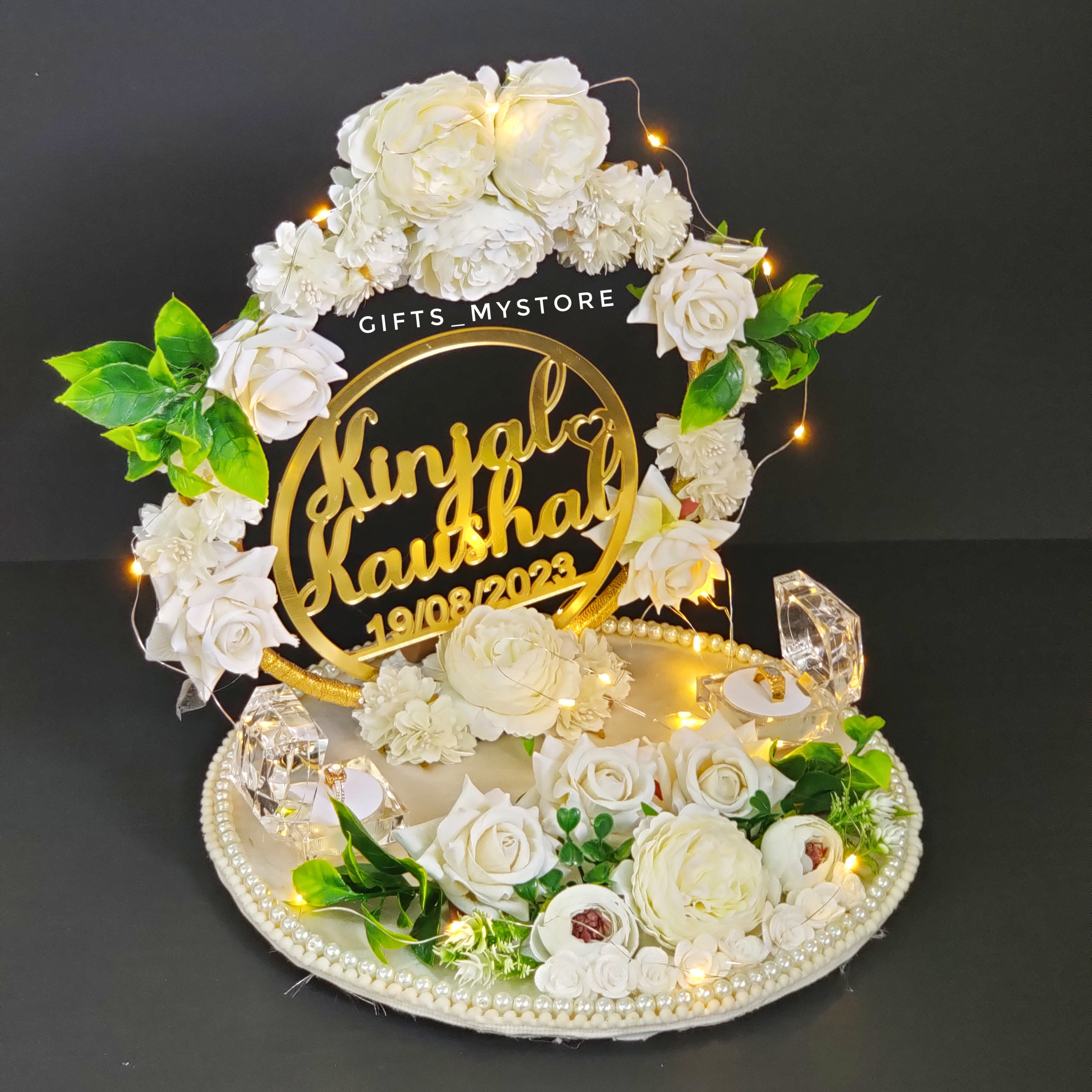 WHITE AESTHETIC PLATTER